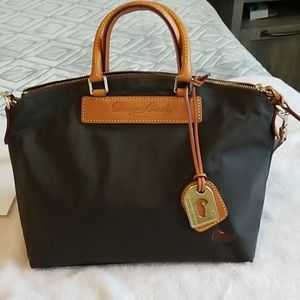 Dooney @bourke nylon coated tote.